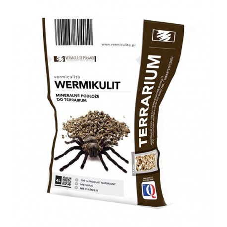Podłoże do terrarium Wermikulit Vermiculite 4L