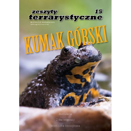Kumak górski Zeszyty Terrarystyczne nr 3/2015 (15)
