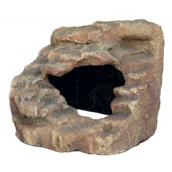 Skała narożna z jaskinią i platformą 21x20x18cm Trixie