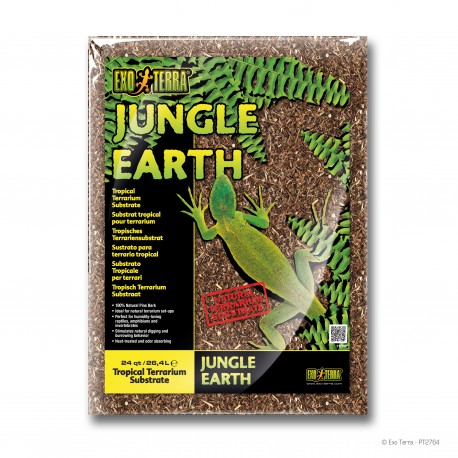 Podłoże do terrarium Jungle Earth, 26,4L 