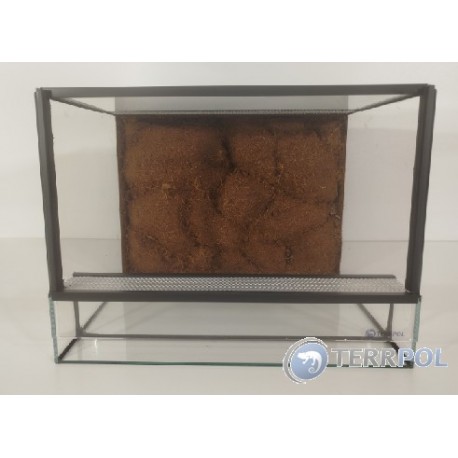 Terrarium Acan gilotyna 40x35x30cm z tłem