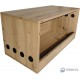 Terrarium 80x40x40 cm Dąb Artisan – zestaw do samodzielnego montażu