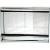 Terrarium szklane 60x20x40 cm – silikon czarny | TERRPOL