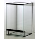 Terrarium szklane 30x30x50 cm – silikon czarny | TERRPOL