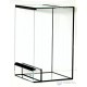 Terrarium szklane 30x30x50 cm – silikon czarny | TERRPOL