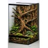 Terrarium szklane 30x30x50 cm – silikon czarny | TERRPOL
