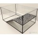 Akwaterrarium 60x40x30 cm dla żółwi wodnych 