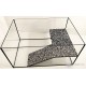 Akwaterrarium 60x40x30 cm dla żółwi wodnych 
