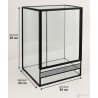 Terrarium szklane gilotyna 40x20x50cm Terrpol